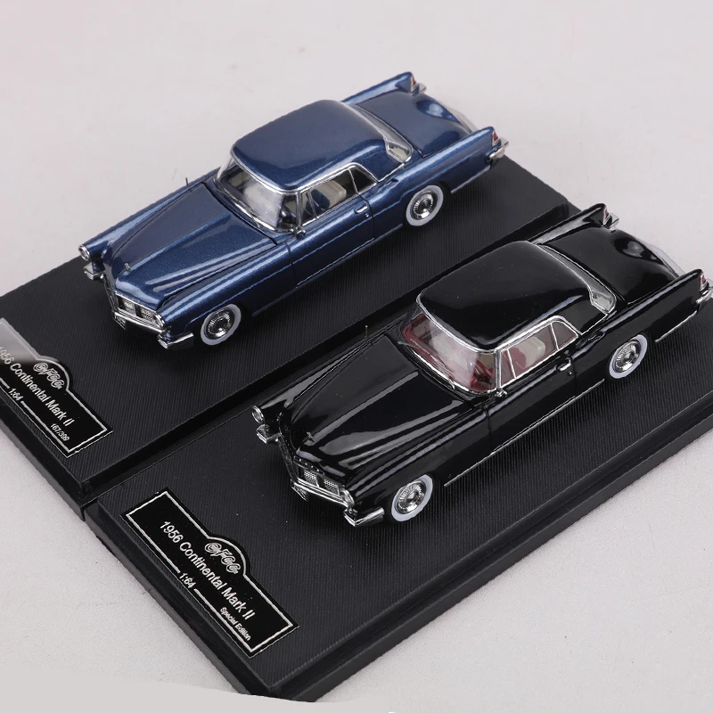 GFCC 1:64 1956 링컨 컨티넨탈 마크 II 다이캐스트 합금 자동차 모형 장난감