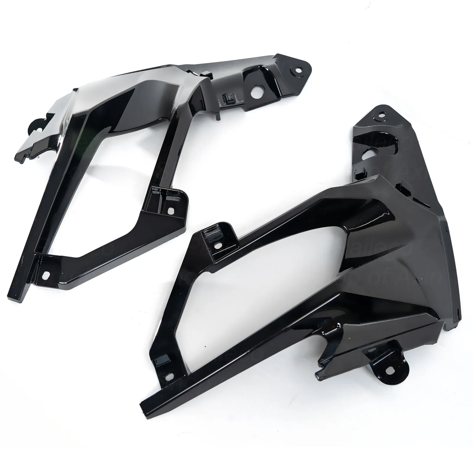 

For Kawasaki Ninja 400 2018-2020 Glossy Black Gas Tank Air Intake Vent Fairing