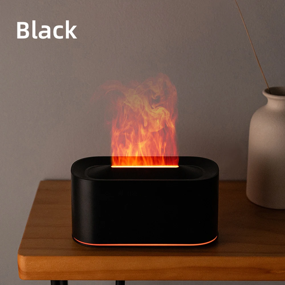 Flame-Effect Aromatherapy & Cool Mist Diffuser