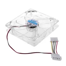 

New LED Light 12CM Computer Fan PC CPU Cooling Cooler Fan For Computer Case CPU Cooler Radiator Computer Accessories
