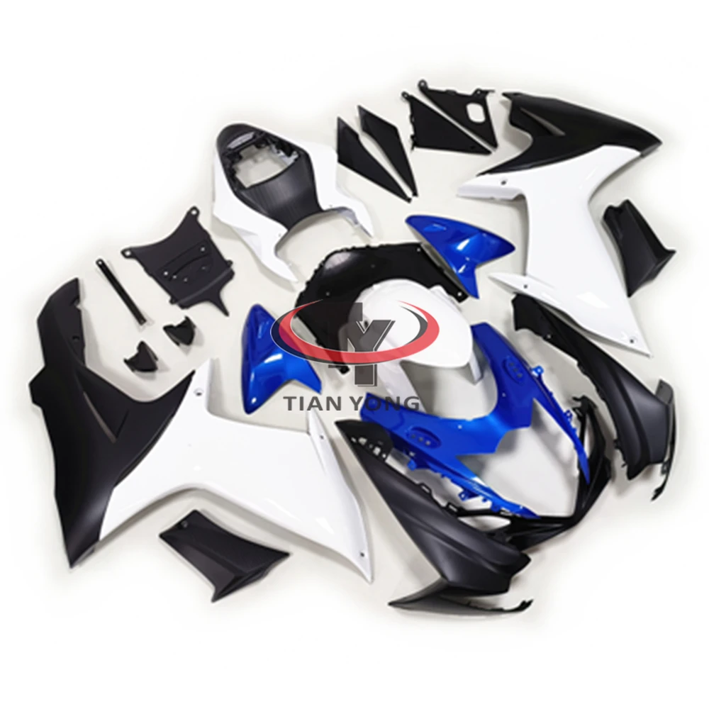 

Motorcycle Fairing Kit Bodywork Injection Cowling For K11 GSXR 600 750 2011-2016-2017 2018 2019 2020 2021 Blue white matte black