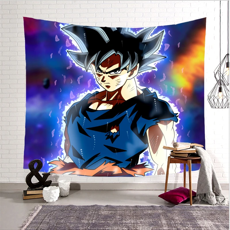 Anime dragões bola goku fotografia pano de fundo crianças decoração festa  de aniversário pano de fundo cortinas decoração photo studio papel parede -  AliExpress