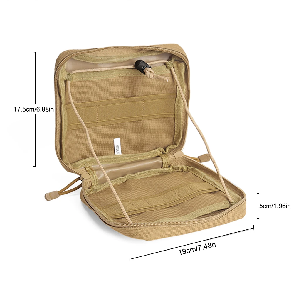 600D Oxford Cloth Tent Lamp Accessories Organizer Portable Camping Lantern Storage Bag EDC Utility Pouch for Goalzero/M3/ML4/ZN