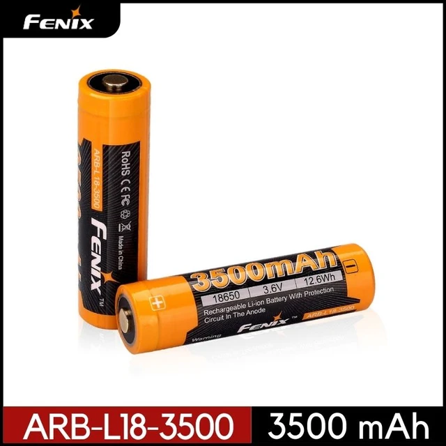 Fenix 18650 Rechargeable Batteries