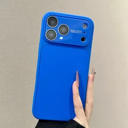 Fashion Liquid Silicone Candy Solid Color Phone Case - Shockproof Cover with Camera Protection - iPhone 15 (B01)