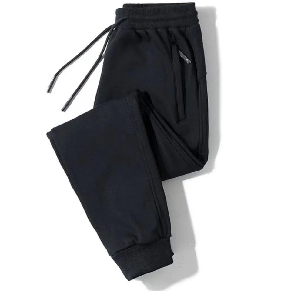 Men's Summer Thin Men Invisible Zipper Open Crotch Pants Sports Casual Black Plus Size Loose Trousers 6