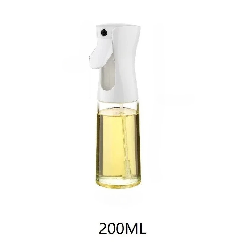 Oil Spray Bottle 1pc 200ml/300ml Kitchen Cooking Olive Oil Dispenser for Camping BBQ Baking