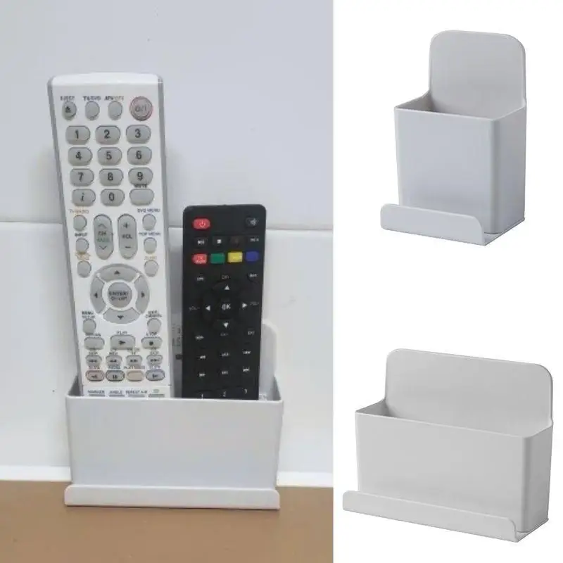 Modern Wall-Mount Organizer and Storage Rack - Grey, Multi-Functional with Key and Sundries Holder