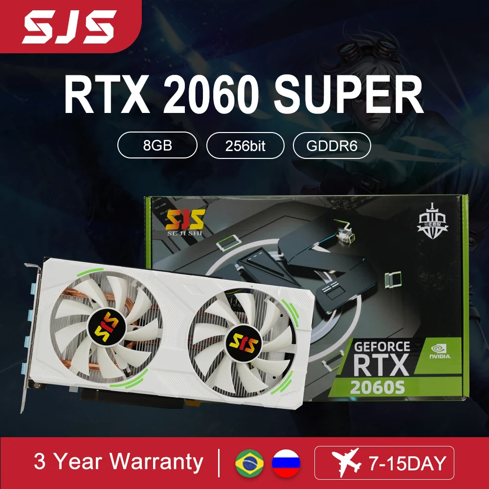 Sjs Rtx2060 Super 8gb Gddr6 256bit 12nm Graphics Cards Rtx2060super 8g