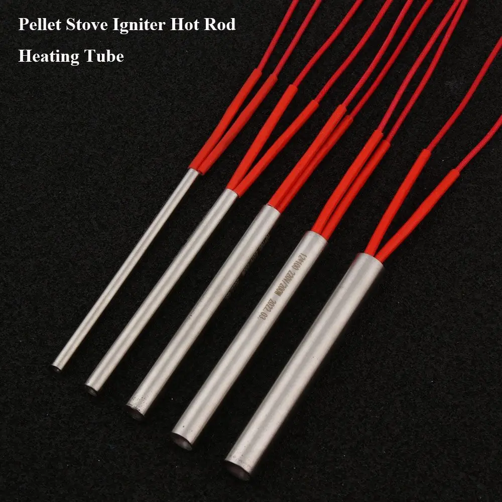 Stainless Steel Gray Red Hot Rod Pellet Stove Igniter