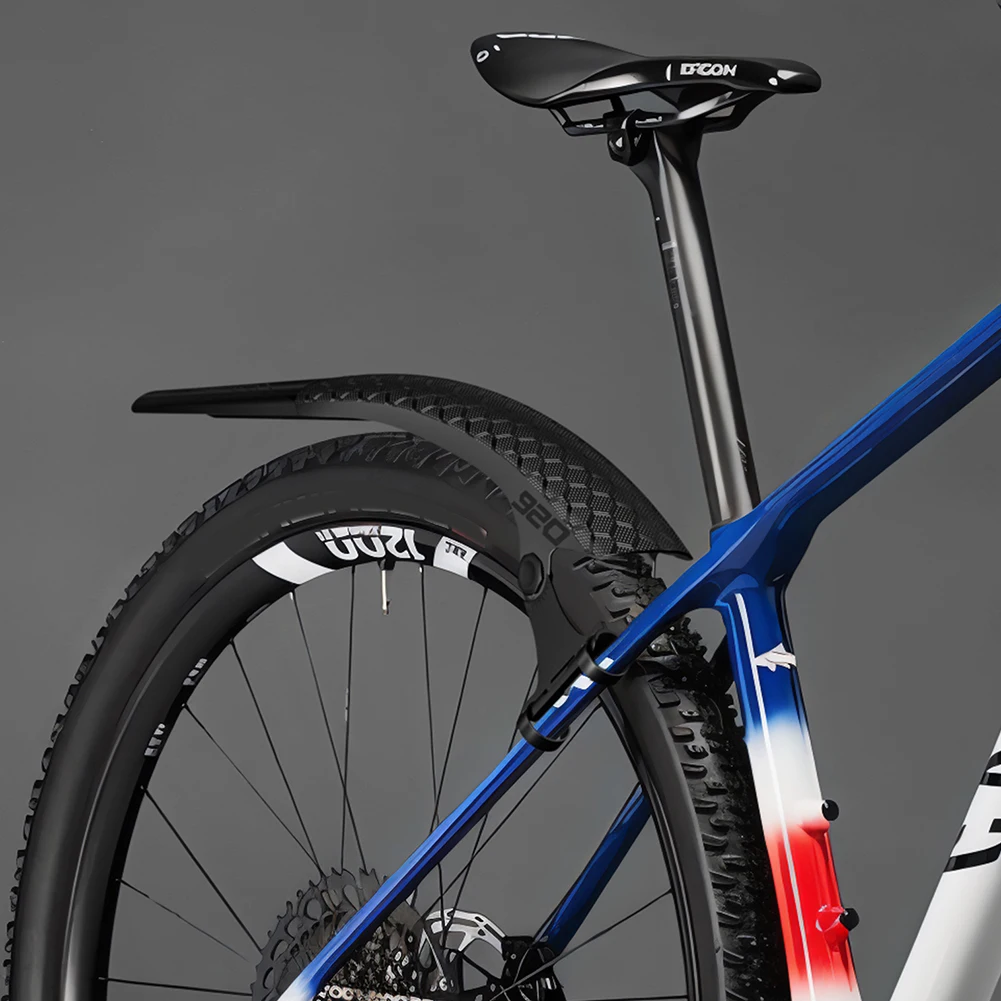 Bicycle Front Rear Mud Guard Adjustable Bike Front Rear Mudguard Mountain Bike Wheel Mudguard for MTB Mountain Bike Road Bike