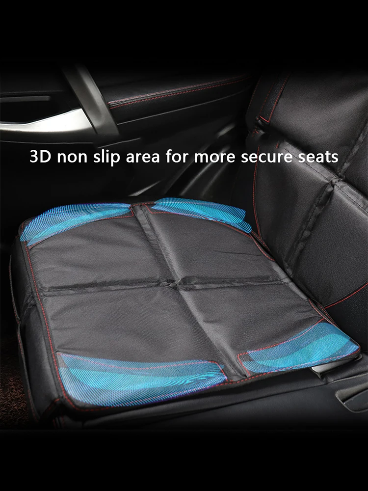 Child Safety Seat Anti-Slip Anti-Scratch Mat Pads Auto Rear Seat Covers Pad Child Baby Protector for Baby Kid Protection