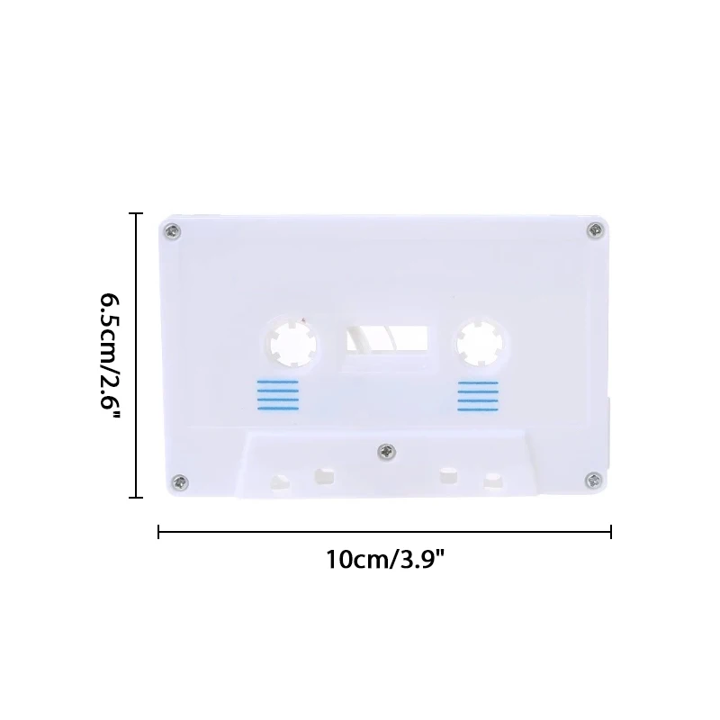 Cassette Tape Cleaner 1 set Audio Cassette Tape Head Cleaner & Demagnetizer Audio Cassette Tape Player Wet/dry Home Accessories