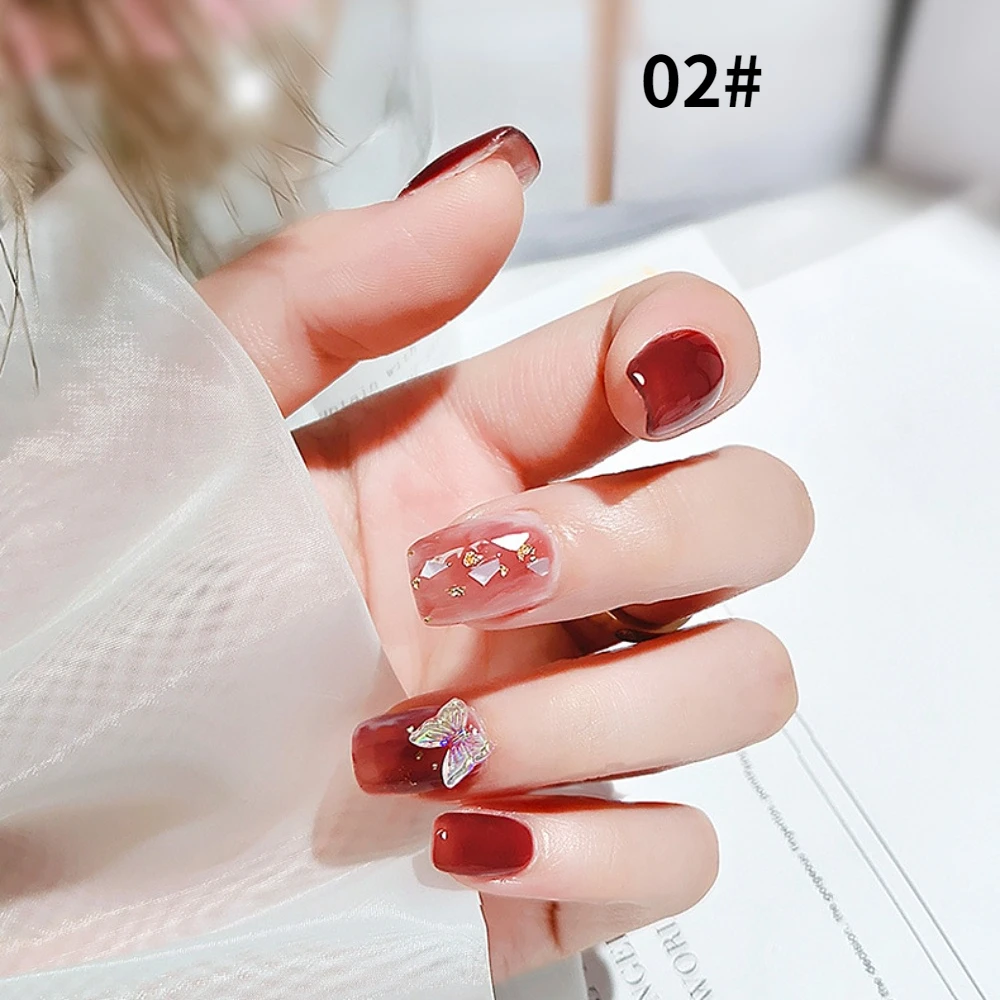 Elano New 6-color Garnet Red Pop Nail Polish Gel Lasting Coloring Nail Shop  Dedicated To Protecting Nail Beginners Nail Art - Nail Polish - AliExpress