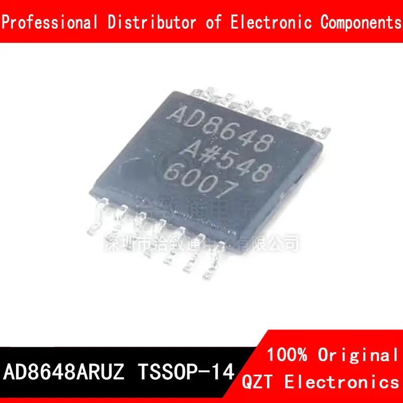 10pcs/lot AD8648ARUZ TSSOP AD8648 AD8648A AD8648AR AD8648ARU 8648ARUZ TSSOP-14 new original In Stock