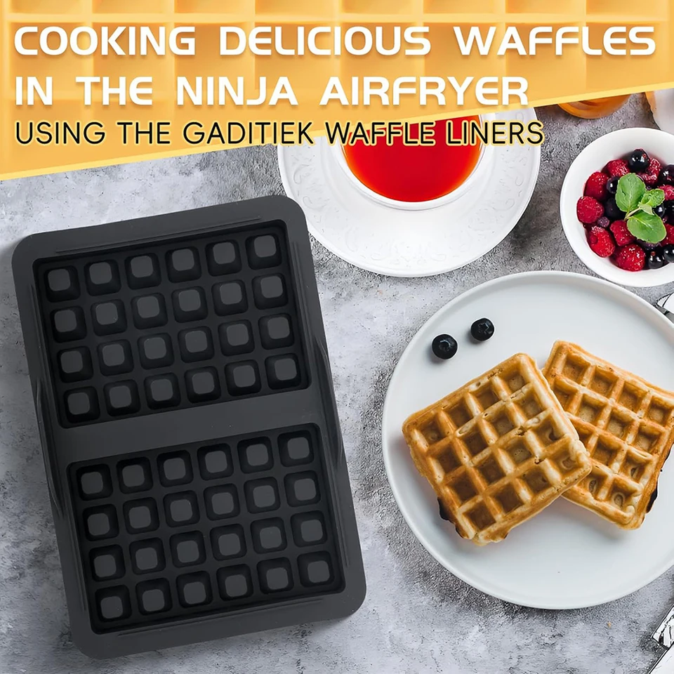 2 Pezzi Stampi Per Waffle Per Ninja AF300EU, AF400EU, AF451EU