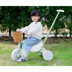 Children's tricycle bicycle 1-3-5-year-old baby pedal stroller walk baby artifact
