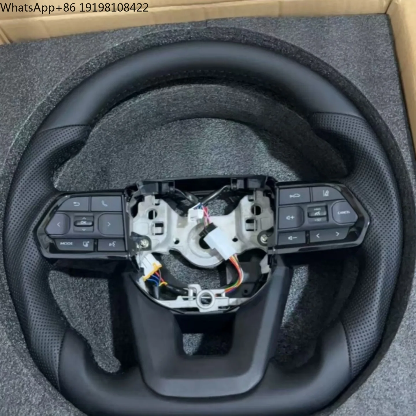 렉서스 LX570 LX600 ES GS RX LX GX450 GX460 IS250 IS300 IS350 카본 파이버 자동차 스티어링 휠 적합