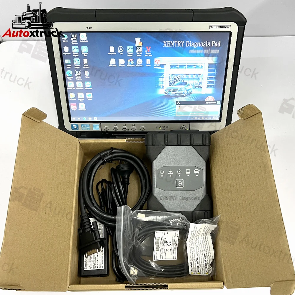 

2023 Original DOIP WIFI MB Star C6 SD Connect C6 Xentry das wis epc V CI Support CAN BUS Diagnosis Tool CFD1 CF-D1 Laptop