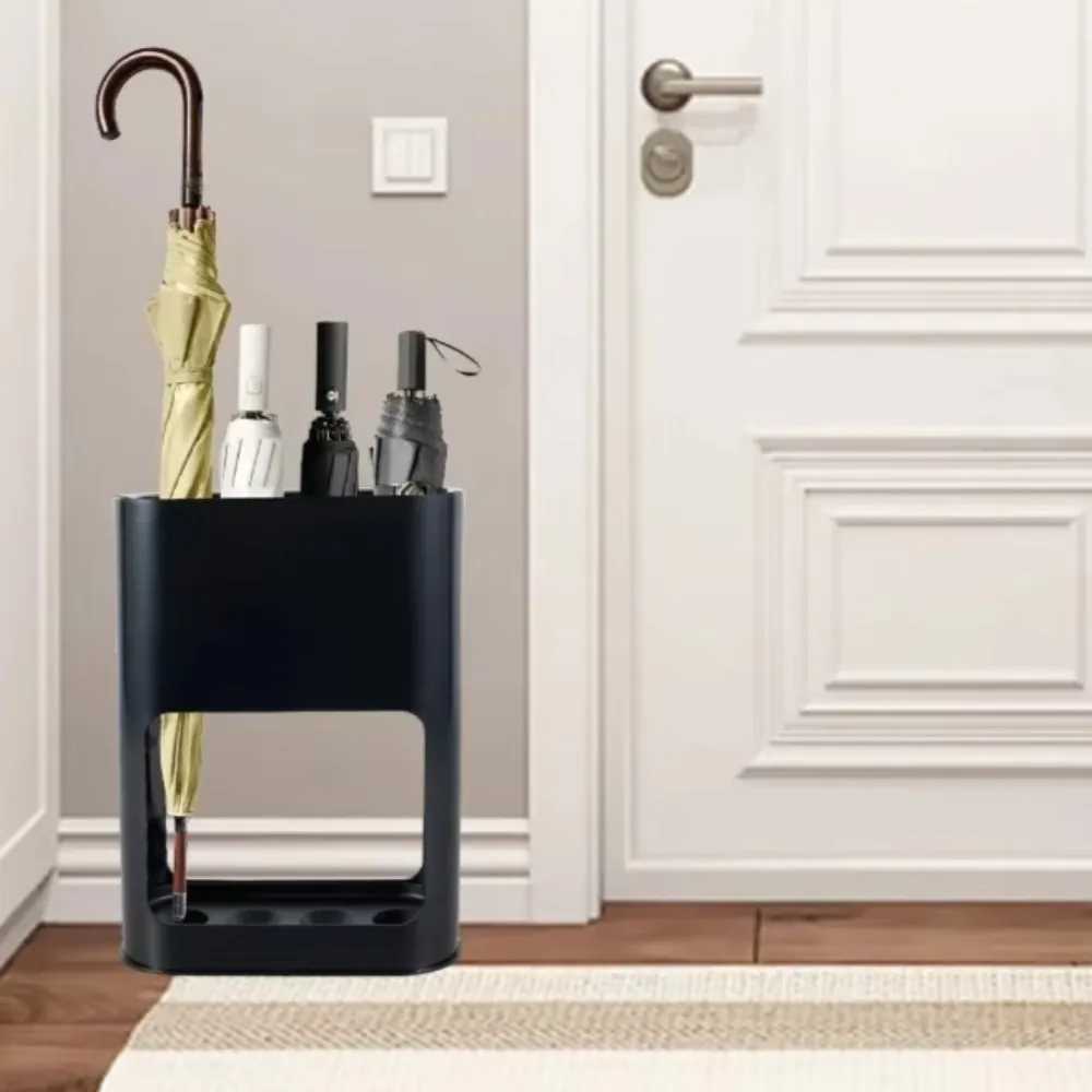 Umbrella Stand Umbrella Storage Organizer with Bottom Non Slip Cushion Creative Umbrellas Bucket with 4 Holes Home Accessories