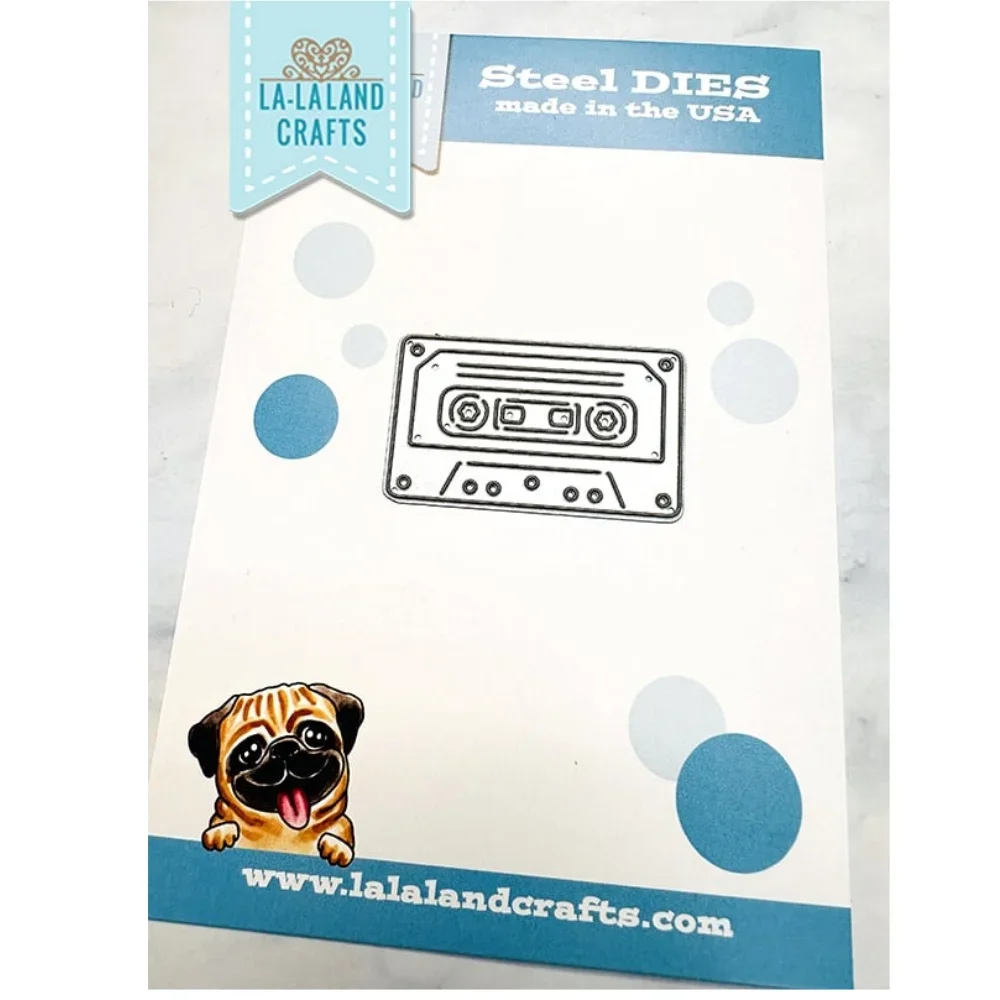 

2024 New Music Festival Cassette Tape Metal Cutting Dies for Making Card Scrapbook Embossed Diy Craft Mould Template Decoration