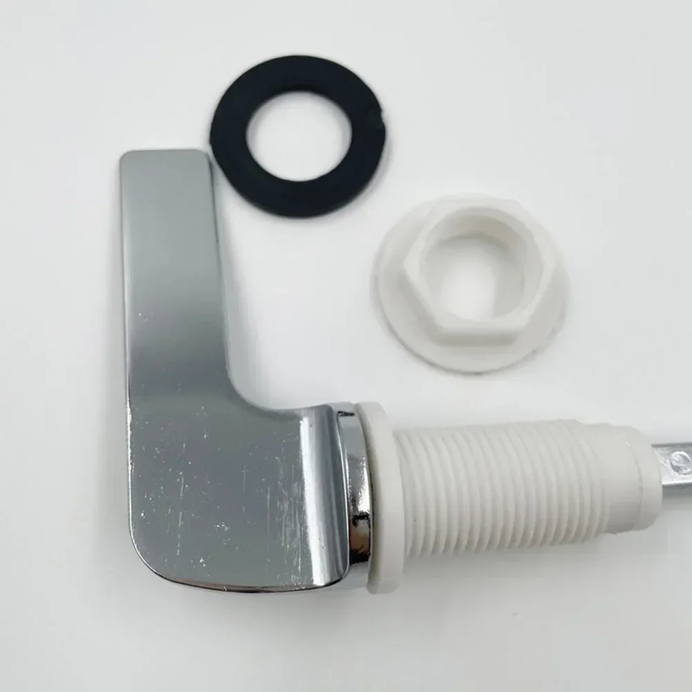 Toilet Flush Handle Replacement Kit Flush Valve Toilet Handle Side Mount Lever Bathroom Toliet Accessories