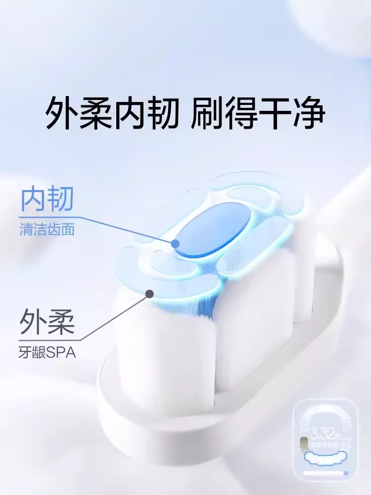 SOOCAS X3 X1 X5 Replacement Toothbrush heads for Xiaomi Mijia SOOCARE X1 X3 sonic electric tooth brush head original nozzle jets