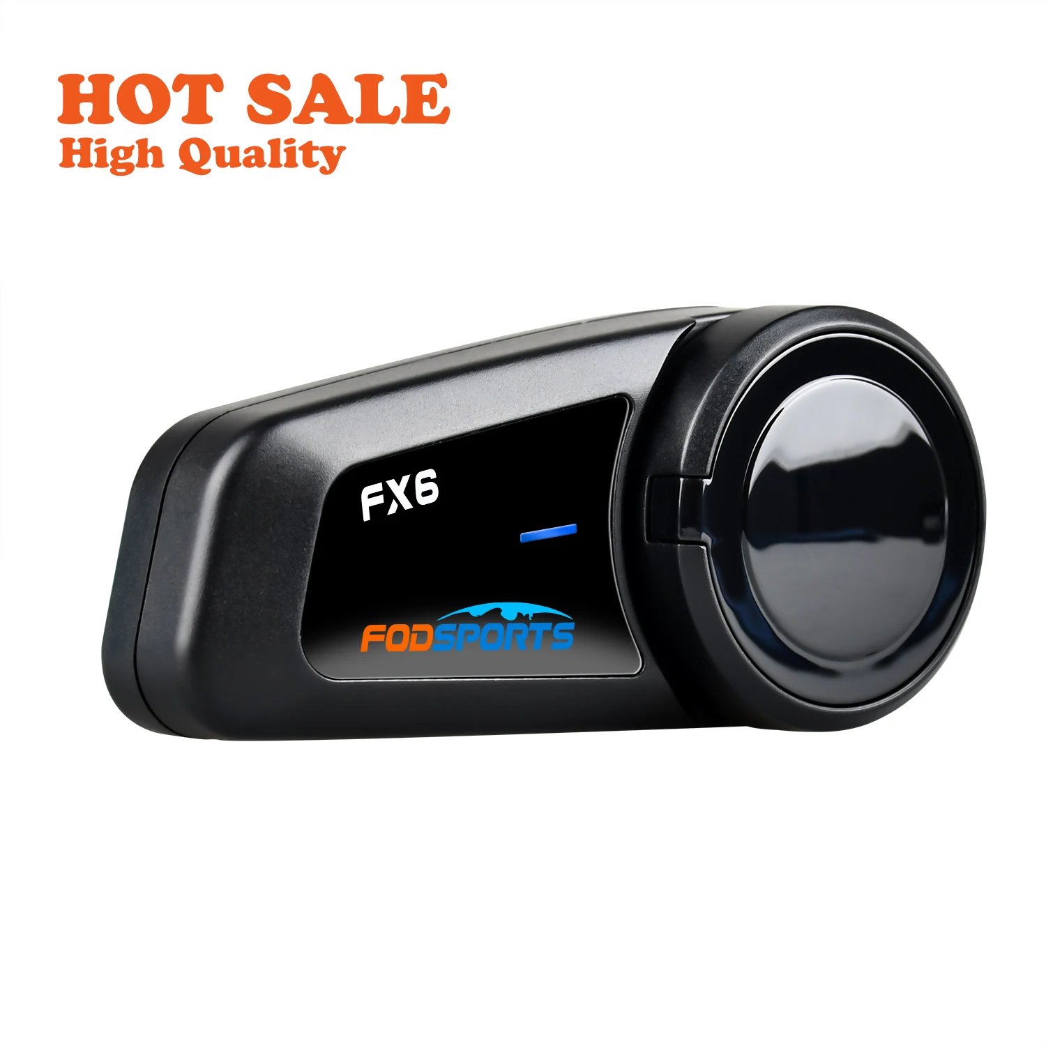 Headset Sports Fx6 6 Ciclisti Intercomunicador Para Moto Interphone Bluetooth Full Duplex Casco Interfono Cuffia Interfono