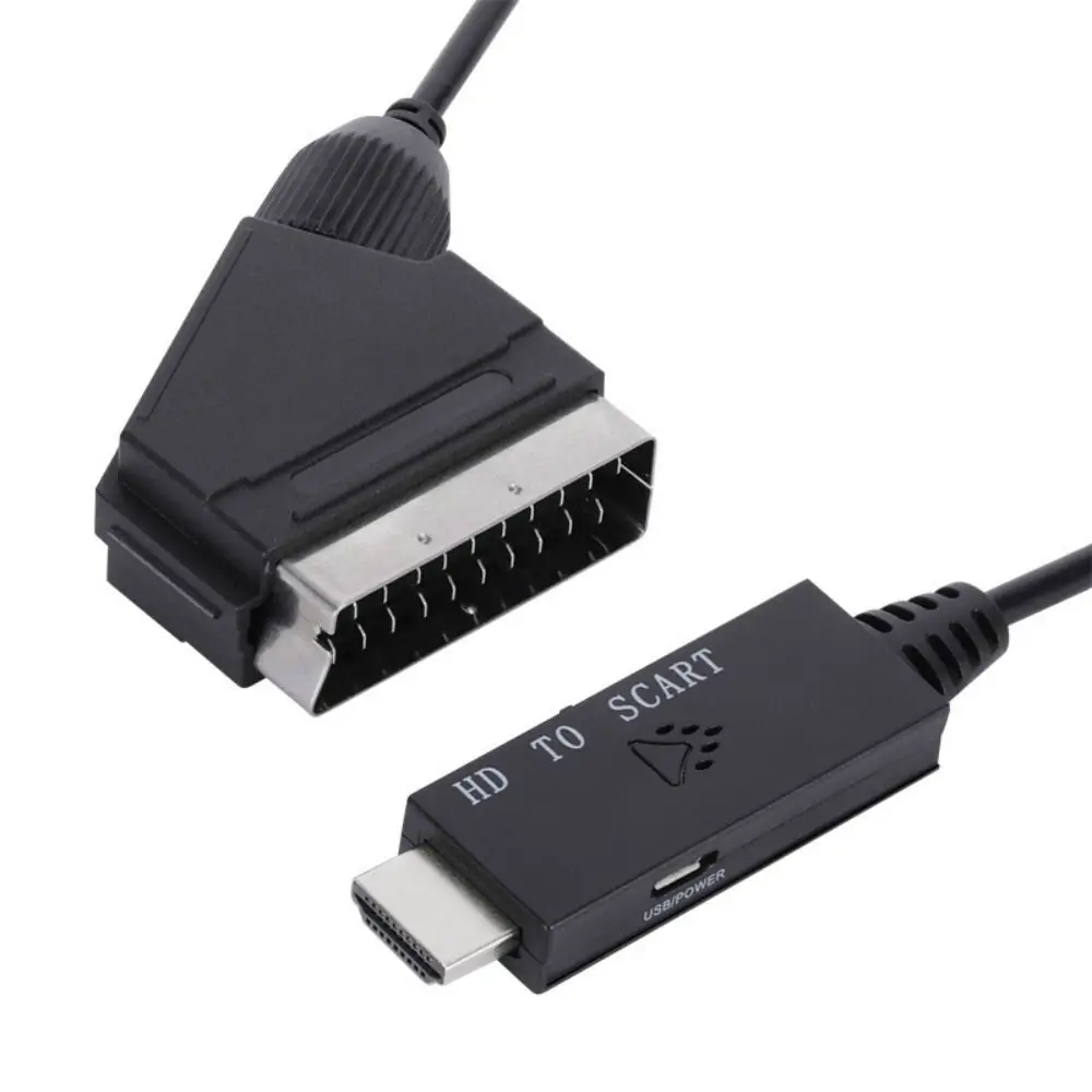 Cavo Video Di Uscita Cavo Convertitore Da Hdmi A Scart Cavo Adattatore Da Hdmi A Scart Cavo Adattatore Video Cavo Compatibile Con Hdmi