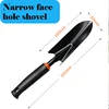 Black Rubber Handle Gardening Garden Small Shovel Four-piece Set 5 Tooth Harrow Hoe Dual-purpose Shovel Garden Tools 1