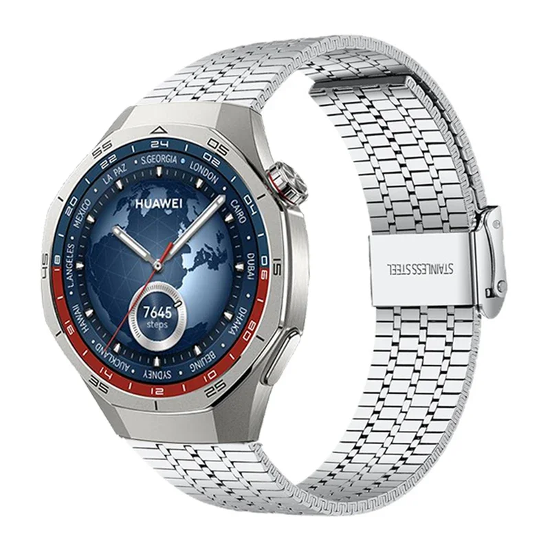 Premium Stainless Steel Watch Strap - Sleek Metal Bracelet