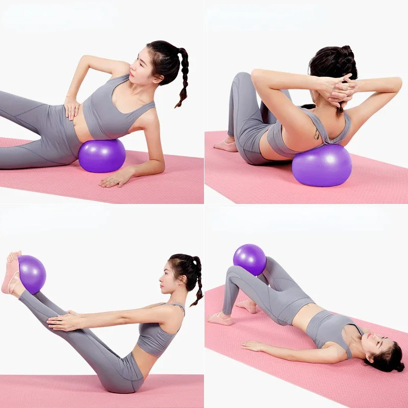 25cm Yoga Ball Exercise Gymnastic Fitness Pilates Ball Balance Exercise Gym Fitness Yoga Core Ball Indoor Training Equipment 2
