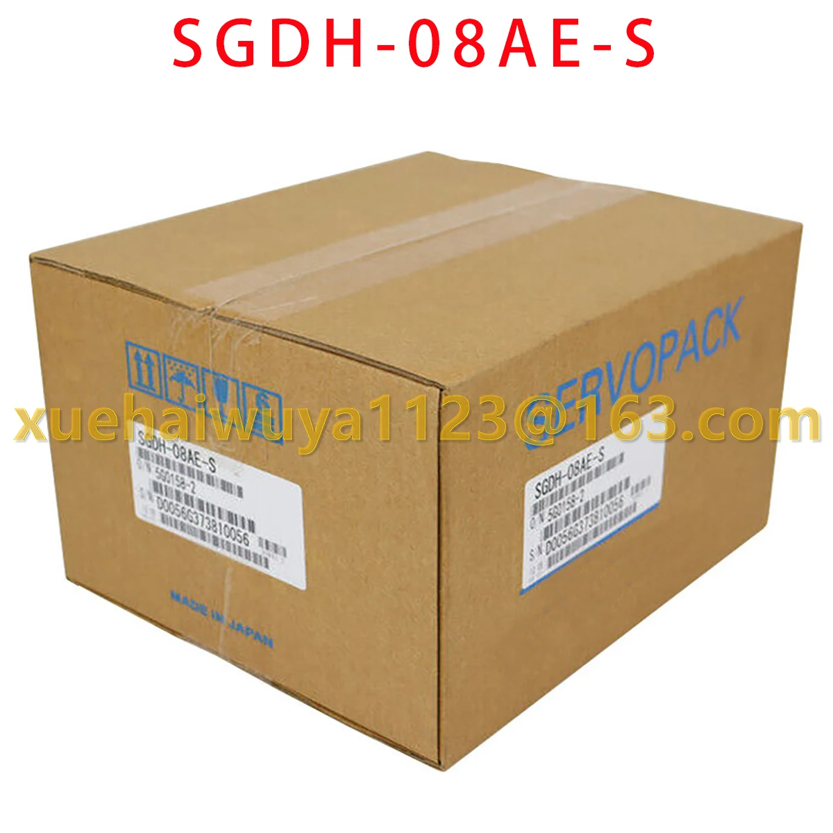 새로운 오리지널 서보 드라이버 SGDH-08AE-S