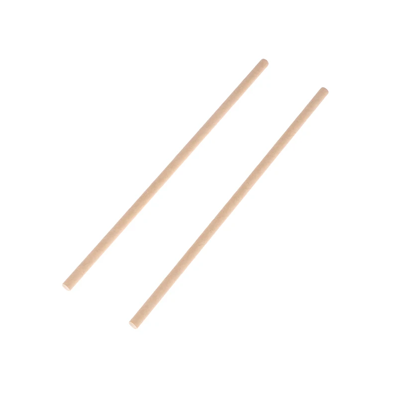 100 Pcs/Pack Eco-friendly Extended Kraft Paper Straws Wedding Celebration Birthday Party Decoration Event Supplies