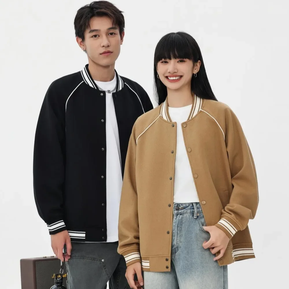 Vintage Trendy Cotton Baseball Uniform Round Neck Jacket Sports Shirt From China Perfect For Sports And Casual Wear