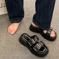 Sandales décontractées confortables et respirantes pour femmes, sandales à la mode, parfaites pour un usage quotidien et des vacances à la plage, neuves 4