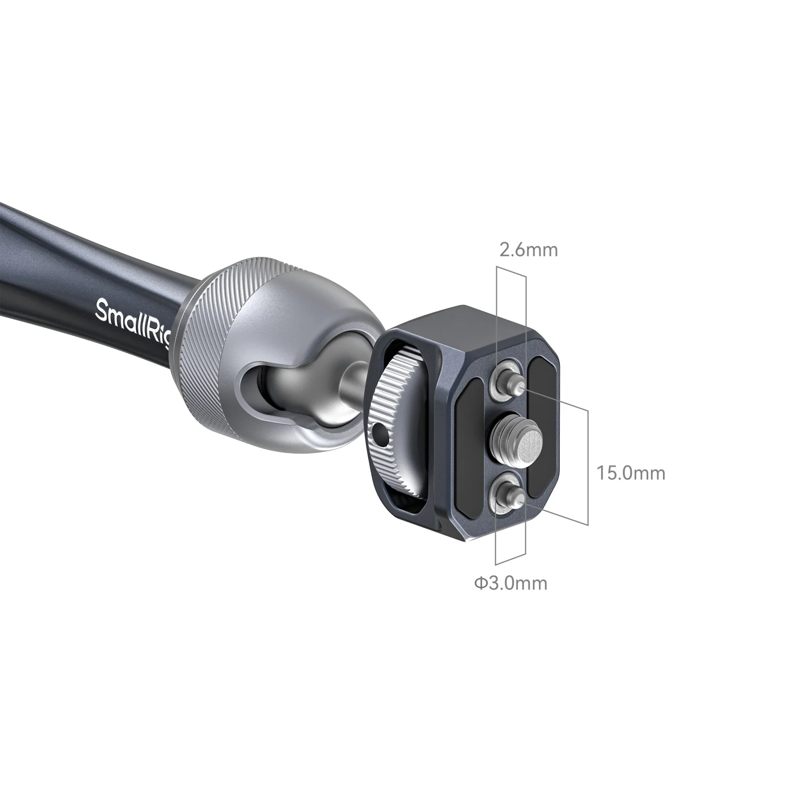 SmallRig 11인치 로제트 매직 암(ARRI 위치 조정 나사 마운트 포함) 모니터/LED 조명/마이크/휴대폰용 4900