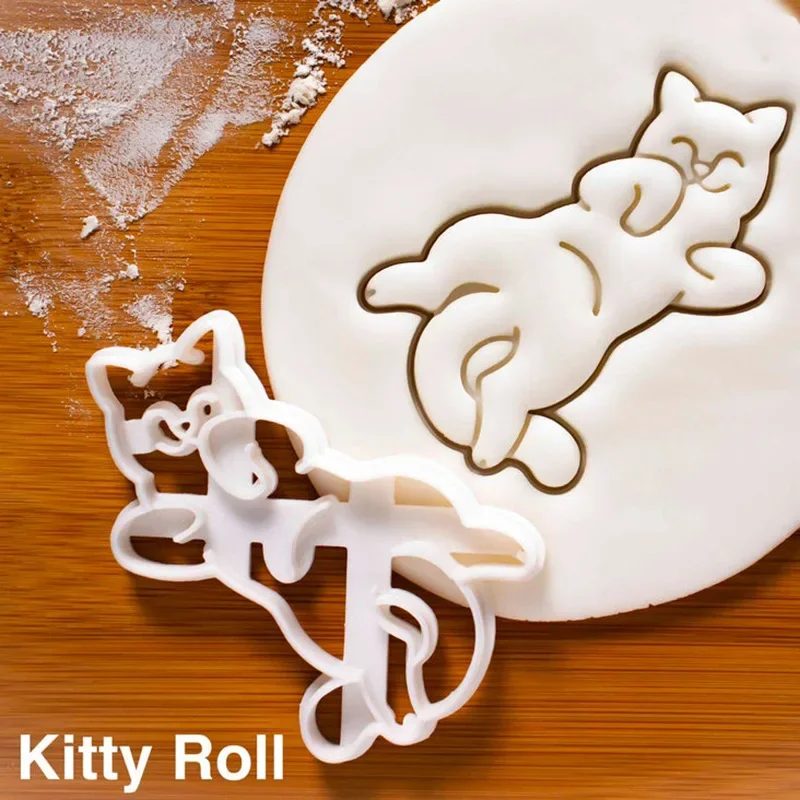 3D Cat Cookie Cutter Mold 5