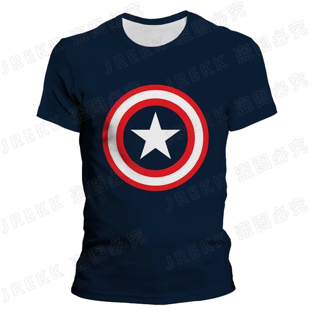 Men Women Summer Marvel Tshirt 3D Print 