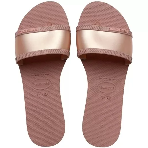 Havaianas You Angra Rasteirinha Feminina, lankeamento, Macia и комфортный,  оригинальный продукт - купить по выгодной цене | AliExpress