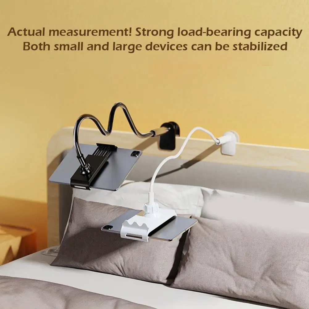 

Tablet Stand Holder Mount Clip Grip Flexible Long Arm Gooseneck For iPad iPhone Switch Galaxy Tab Kindle W9A7