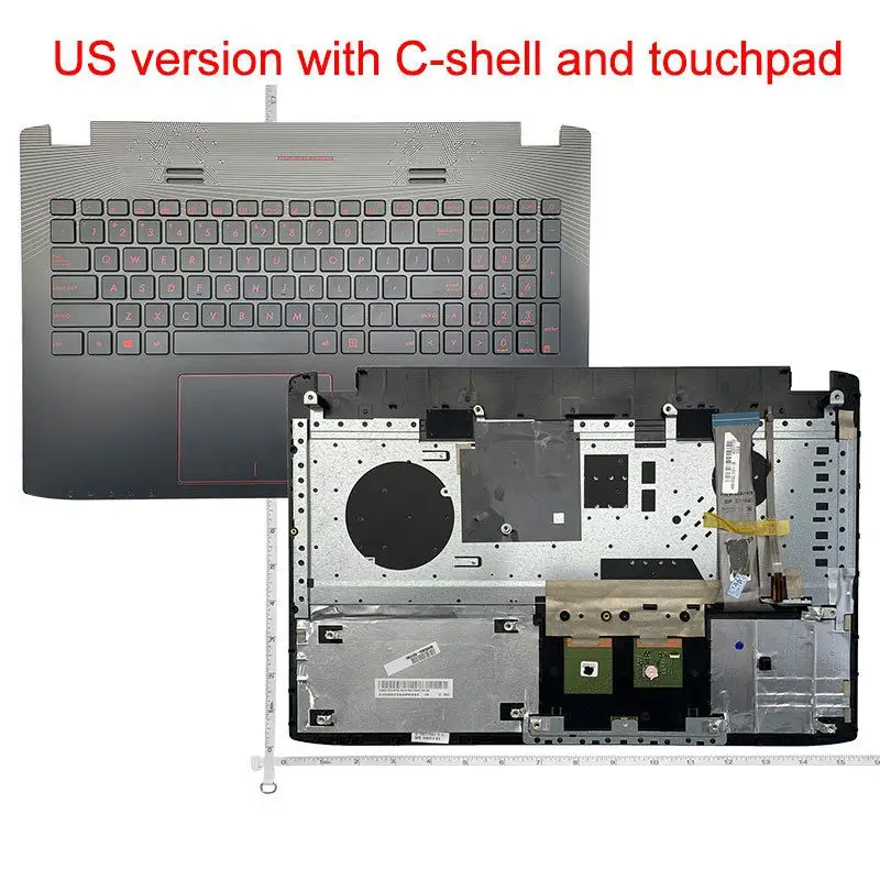 Clavier AZERTY Français Pour Asus G551 (séries G551J, JK, JM, JQ, JX, V) - Neuf - Marque KINPOWER