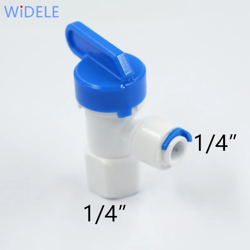 1/4 Inch POM Plastic Bidirectional Valve For Water Purifiers