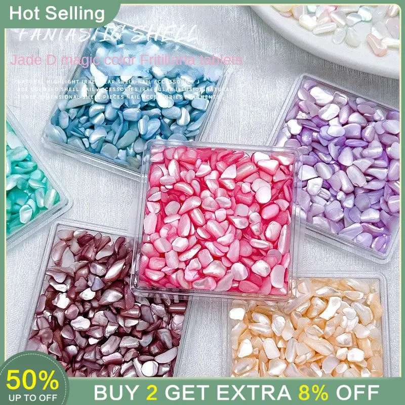 

Fritillaria Manicure Diamonds Irregular Design Gorgeous Manicure Accessories For Nail Salons Shell Manicure