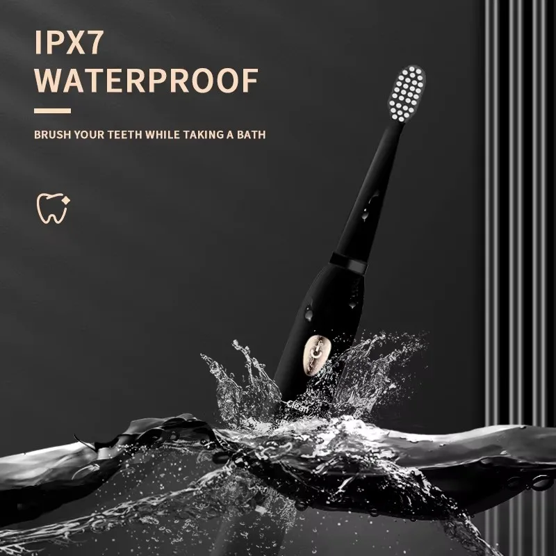 Electric Toothbrush Classic Acoustic Electric Toothbrush 5-gear Mode USB Charging IPX7 Waterproof for Men Women Adult