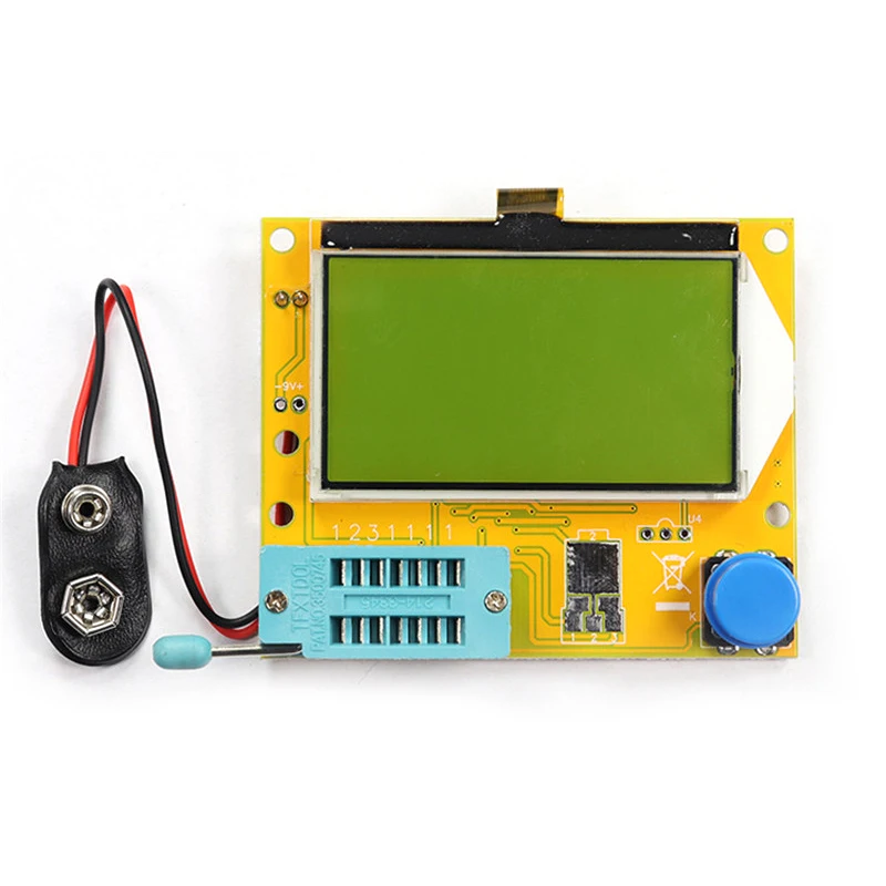 TESTER MULTIMETRO TRANSISTOR diodo luminoso MOS/PNP/NPN regolatore di