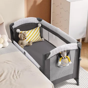 3-in-1 Baby Bassinet with Mattress 1