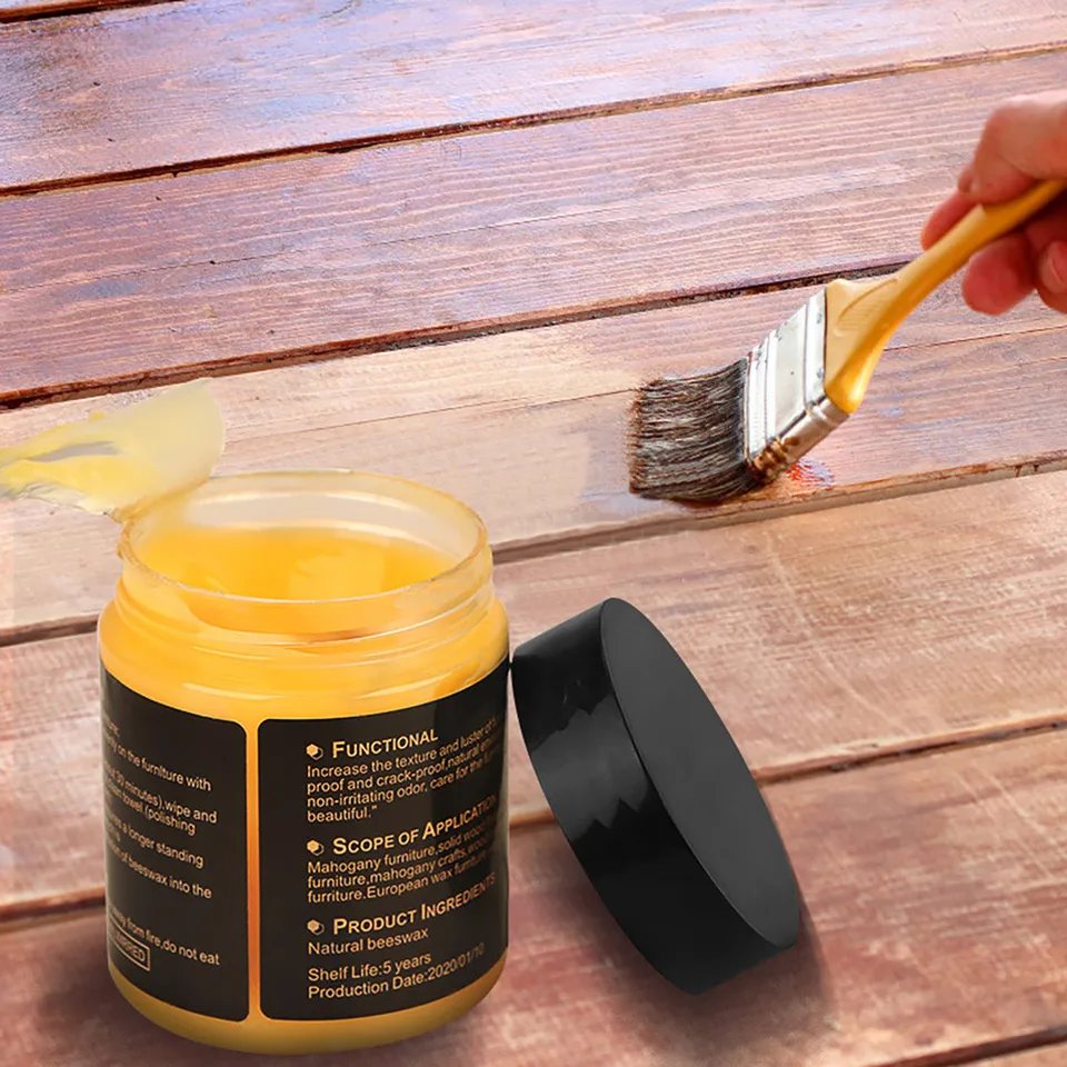 Beeswax Wood Care Polisher for Furniture Maintenance