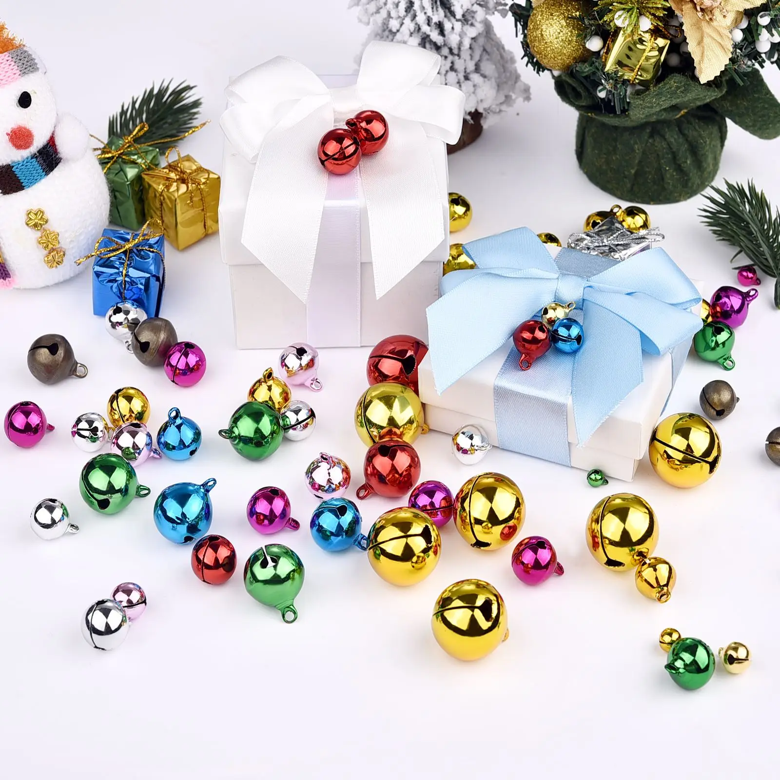 Christmas Candy Canes Christmas Tree Decorations Xmas Tree Pendants Jingle Bells Xmas Party Home Ornaments Gifts