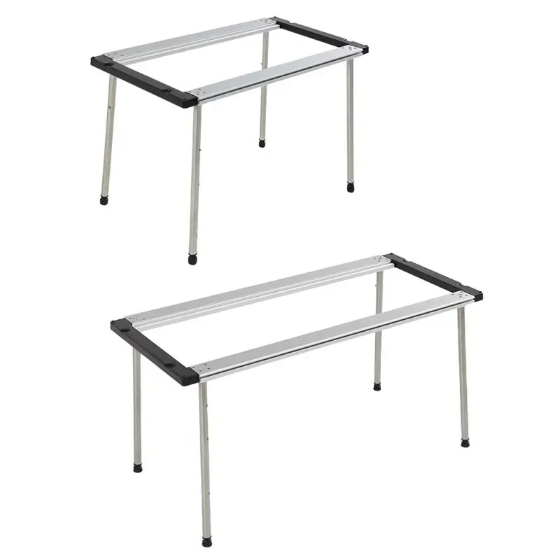 Camping Table Legs Camping IGT Table Legs Combination Picnic Table Legs Stainless Steel Three-Gear Telescopic Outdoor